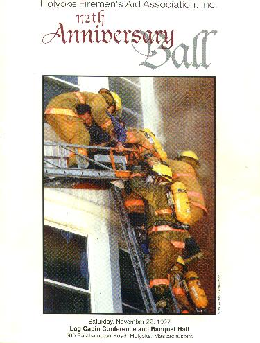 A PICTURE OF THE 112TH FIREMAN'S BALL PROGRAM BOOK